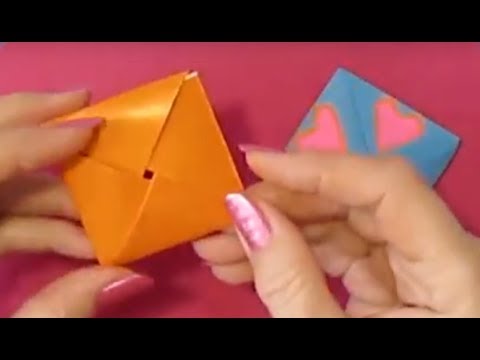 Оригами подарок учителю
