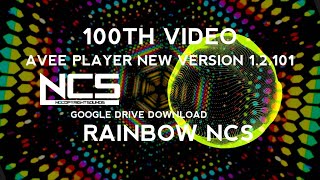 (100TH VIDEO SPECIAL) Rainbow NCS Special Visualizer Avee Player screenshot 5