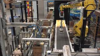 Flokontrol - Robotic Washing Machine Door Glass Packaging with iRVision