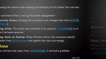 Resolving localStorage Issues in Your Chrome Extension