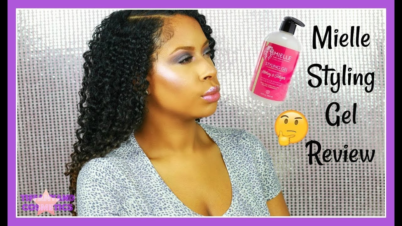 MIELLE STYLING GEL REVIEW AND DEMO TiffanyandCosmetics YouTube
