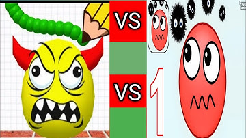 Draw To Smash Logic Puzzle Game VS Hide Ball Brain Teaser Game Hiding Ball Under Cups Game