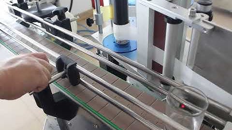 How to adjust for different bottle formats for labeling machine