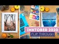Inktober 2020 Flip Through | I Made My Own Prompt List!