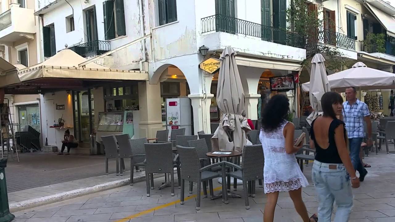 Zakynthos Downtown - YouTube