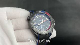 Omega Seamaster Planet Ocean 600m GMT ETNZ 