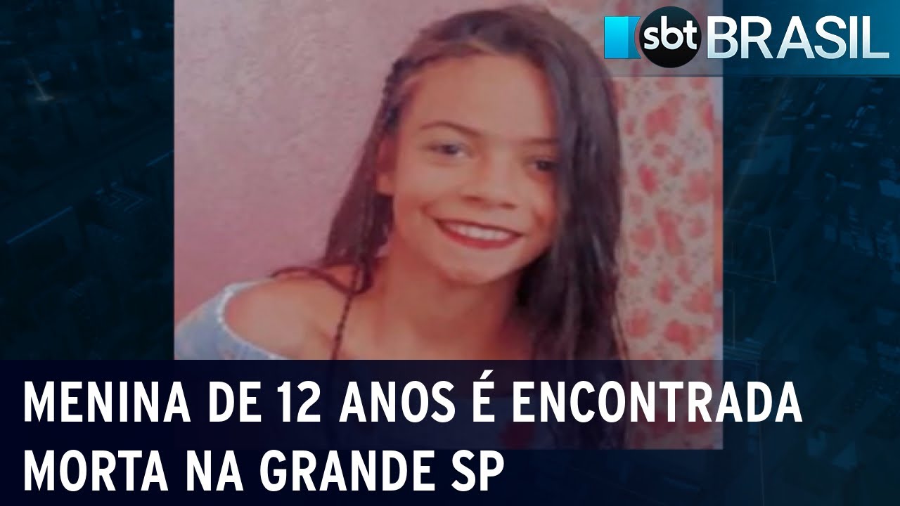 Menina de 12 anos é encontrada morta em área de mata na Grande SP | SBT Brasil (21/03/2022)