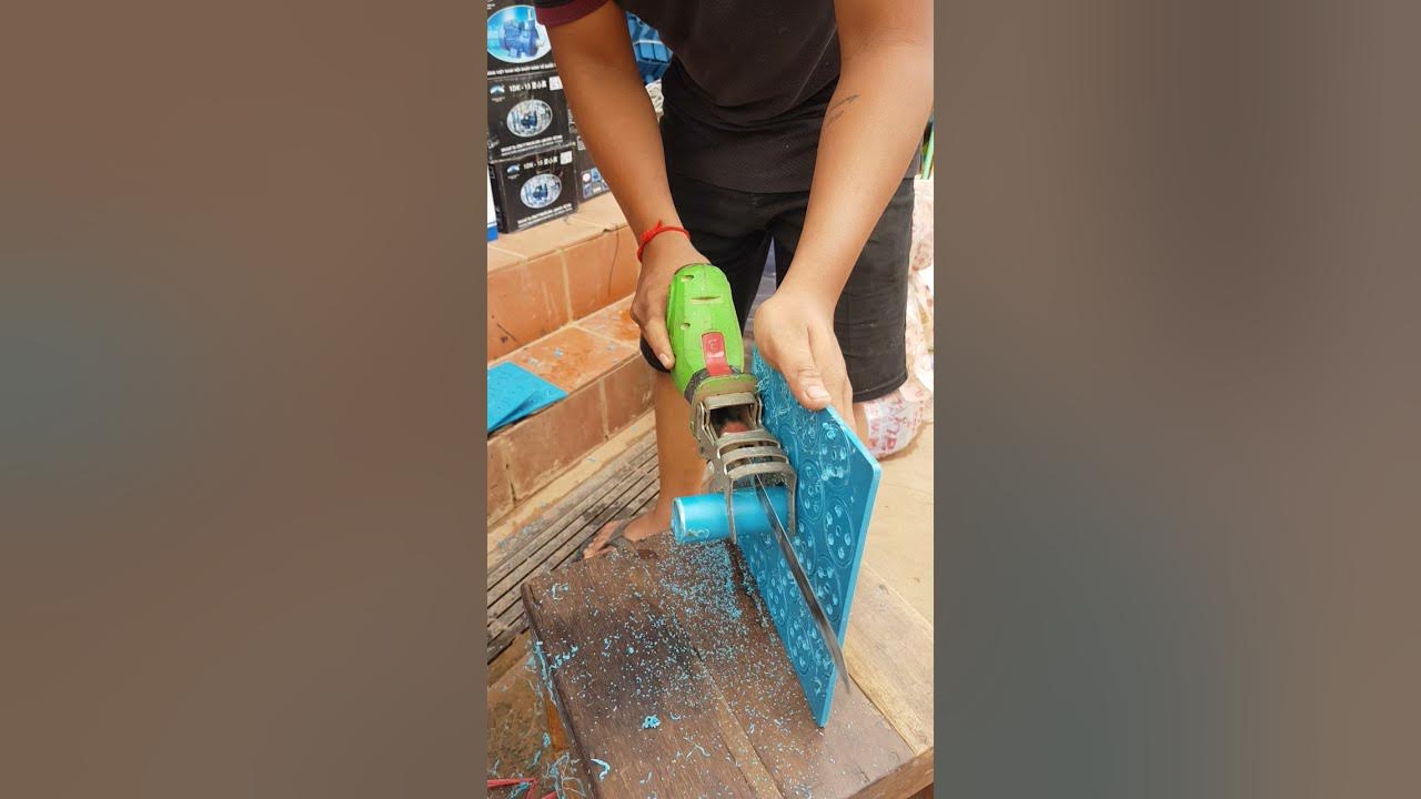 how-to-cut-pvc-pipe-lengthwise-pvc-cable-saw-youtube