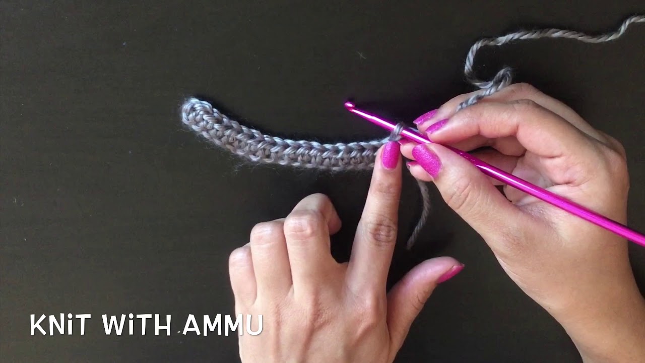 HDC, HDC2TOG Crochet Stitch In Malayalam YouTube