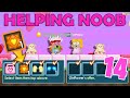 HELPING NOOBS 14 (VALENTINE EDITION)!! OMG!! | GrowTopia