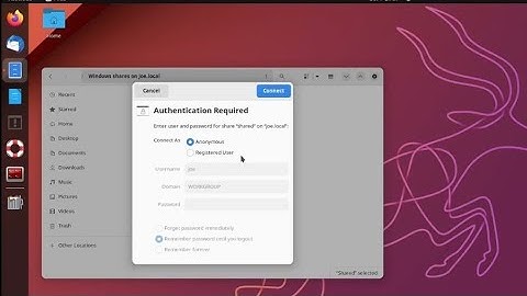 Share A Folder With Krusader on Kubuntu 22.04