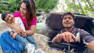 Prochondo Bristite Govir Jongole 🐘🦬 Our First Jungle Safari with Rihu 😂🤣