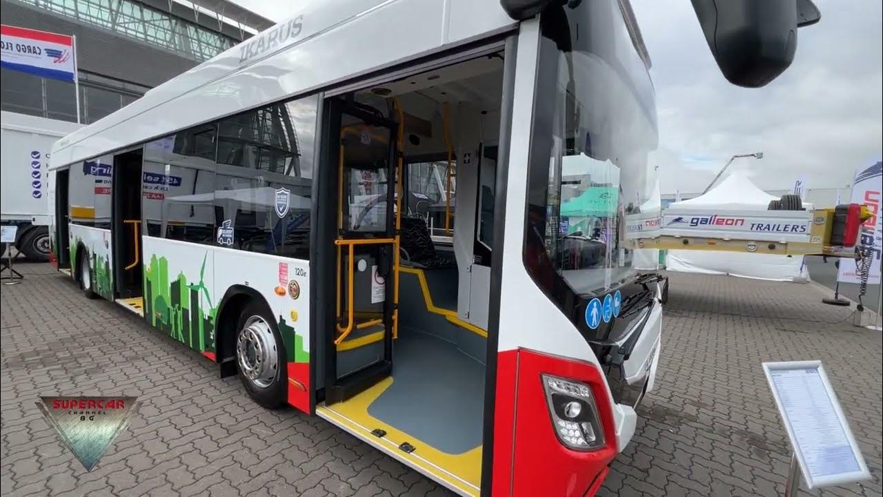 2023 Ikarus 120e Electric Bus Interior And Exterior Walkaround IAA  Transportation 2022 Hannover 