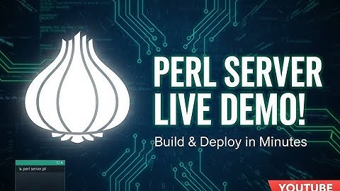 Perl server demo