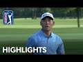 Xinjun zhangs highlights  round 1  houston open 2019