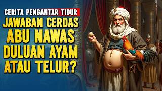 JAWABAN CERDAS ABU NAWAS TENTANG POLEMIK DULUAN AYAM ATAU TELUR? || CERITA LUCU PENGANTAR TIDUR