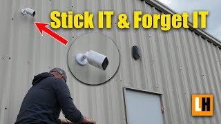 Easiest Security Camera Install in a Business