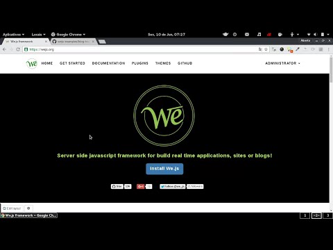 Deploing an pokemon blog  with Heroku deploy button and We.js