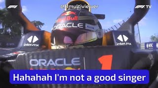 Red Bull Start Playing A Song On The Radio After Max Verstappen Wins In Brazil | Brazilian GP
