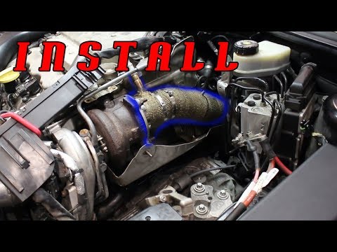 Saab V6 Downpipe Full Install