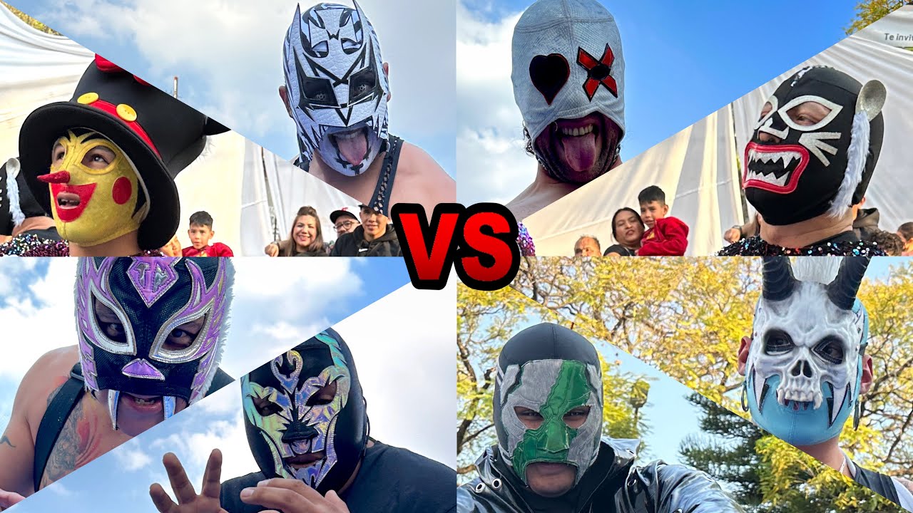 SUPER PINOCHO, GATO ALDANA 𝐕𝐒 ARGUS, MÁSCARA DE HIERRO 𝐕𝐒 TIGRE AMERICANO, BLACKWIZARD 𝐕𝐒 H. BRAZO