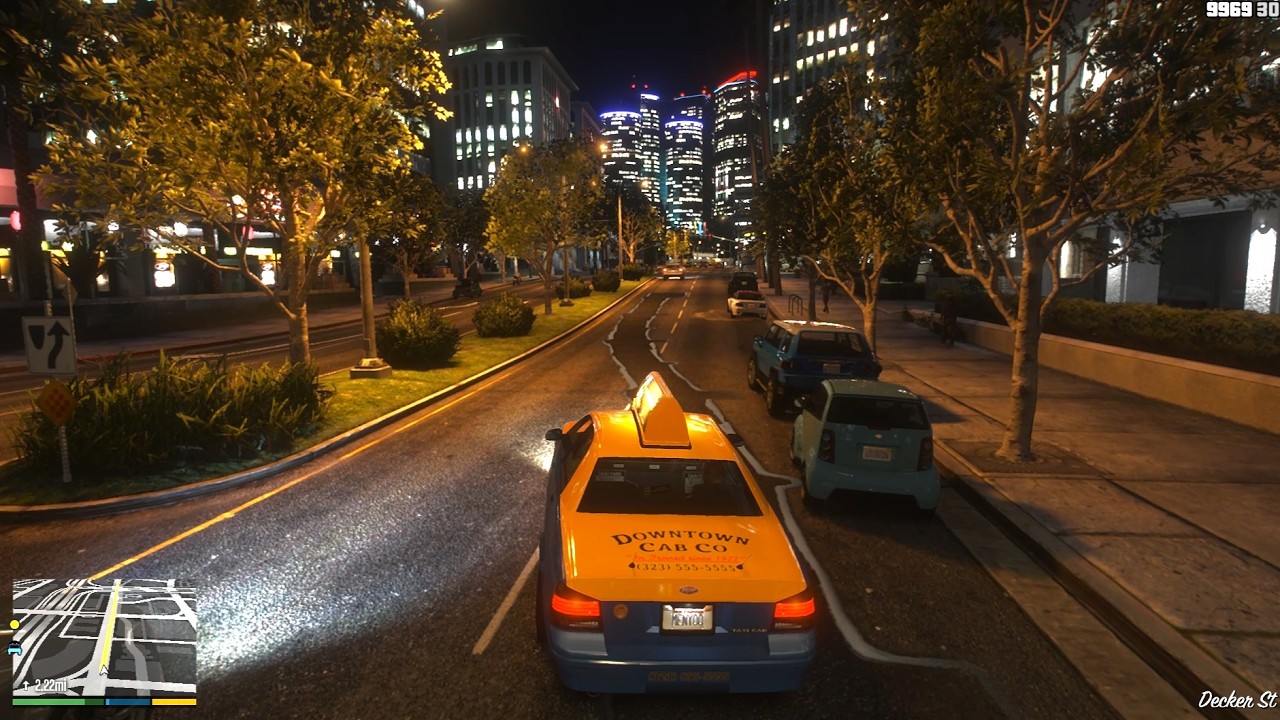 Working All Night As a Taxi Driver in GTA 5 Enhanced - How Much Money Can You Earn?