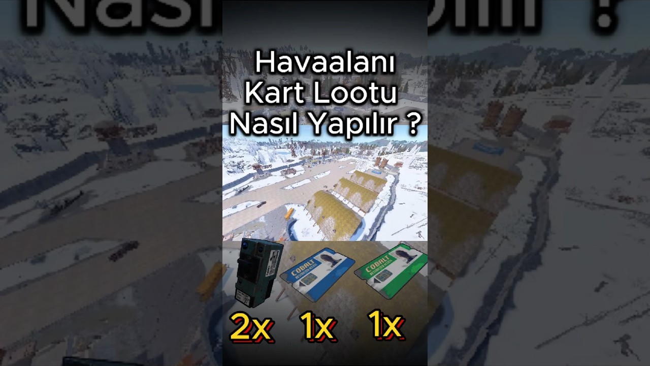 Havaalanı Kart Lootu Nasıl Yapılır ? 1 Dakikada Özet 