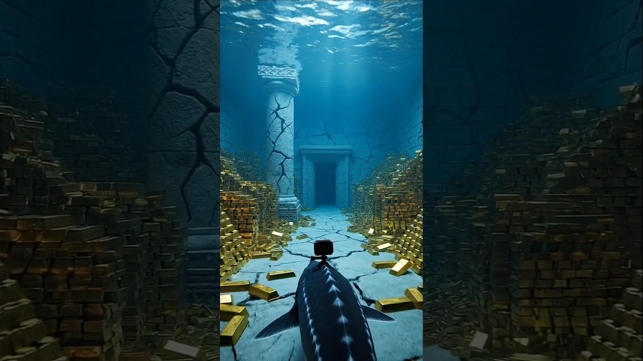 Predatory Fish Explores a Sunken Ancient City Beneath Antarctic Ice 