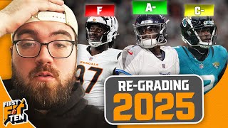 Re-Grading the ENTIRE 2025 NFL Draft!! | First And Ten