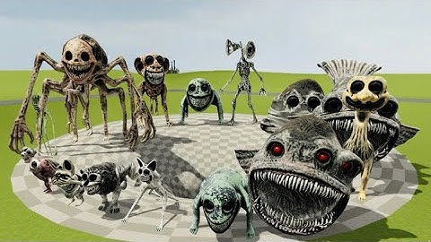 DESTROY EVERY  ZOONOMALY MONSTER in GARRYS MOD | 4K 60FPS