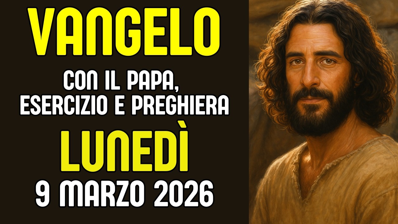 VANGELO DEL GIORNO 9 MARZO 2026🙏Nessun profeta è bene accetto nella sua patria