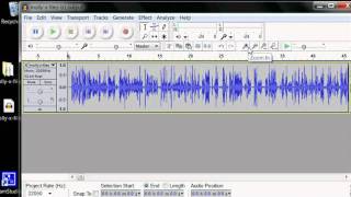 Audacity: Multiple Tracks together as one