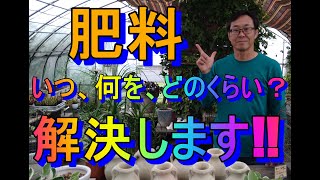 [ガーデニング] 肥料って何使う？「キャリア28年のプロガーデナーがオススメする2つの肥料とその使い方」