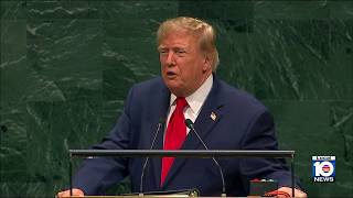 President Trump addresses world leaders at UN General Assembly