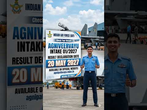 IAF Intake 01/2027 result declared 20 may | IAF result date |