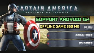 Captain America Sentinel Of Liberty Install Game Android 15 Arm64-V8A Gameplay Offline