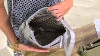Tignanello Pebble Leather Large Function RFID Crossbody with Sharon Faetsch