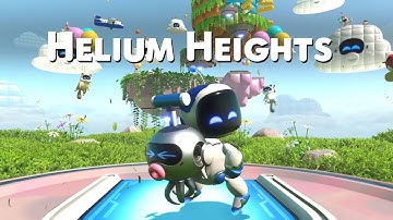 Astro Bot - Helium Heights (Speedrun - All Bots)