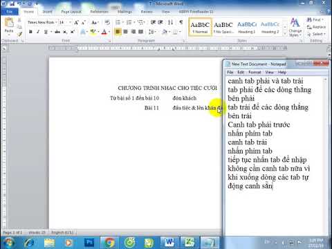 Hướng dẫn canh tab trong MS Word 2010 (2)