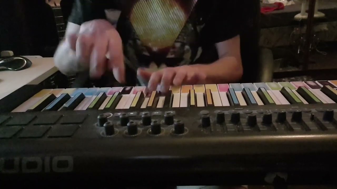 Bad Drum Solo Played On Keyboard
