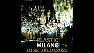 ADRIANO CANZIAN.DJ.SET.CLUB.PLASTIC.MILANO.06.10.2023