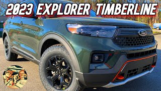 Sports Performance NEW 2023 FORD EXPLORER TIMBERLINE 4WD: Offroad Capable SUV- Walkaround, Startup & Interior 800A