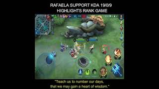 Rafaela Support Tank No Death - Rank Game #Shorts