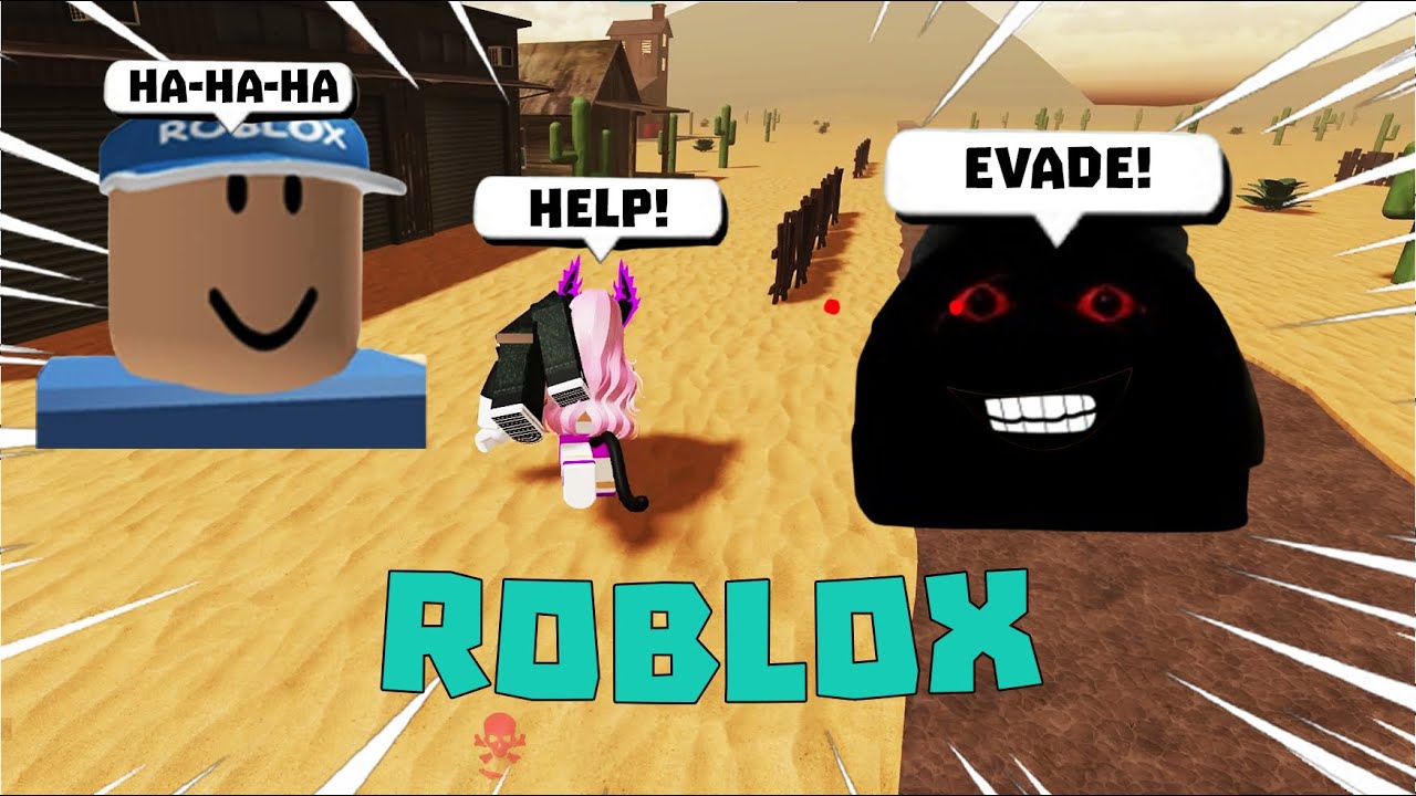ROBLOX Evade Funny Moments (bobo attacks) - YouTube