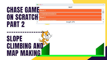 How To Make A Chase Game on Scratch Part 2 - Horizontal Movement and Map Making