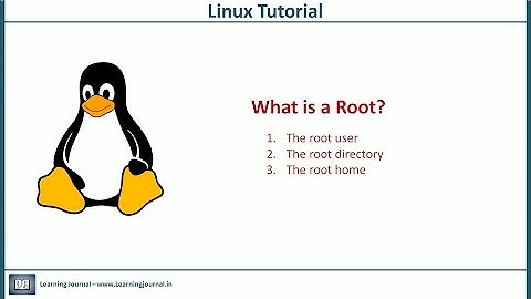 Linux Tutorial - Wat is Root