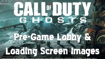 Call of Duty Ghosts Pre-Game Lobby and Loading Screen Images!