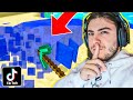 PROBAMOS los TIKTOK más VIRALES DE MINECRAFT 😂😱 ¿FUNCIONAN? MINECRAFT TIKTOKS 15