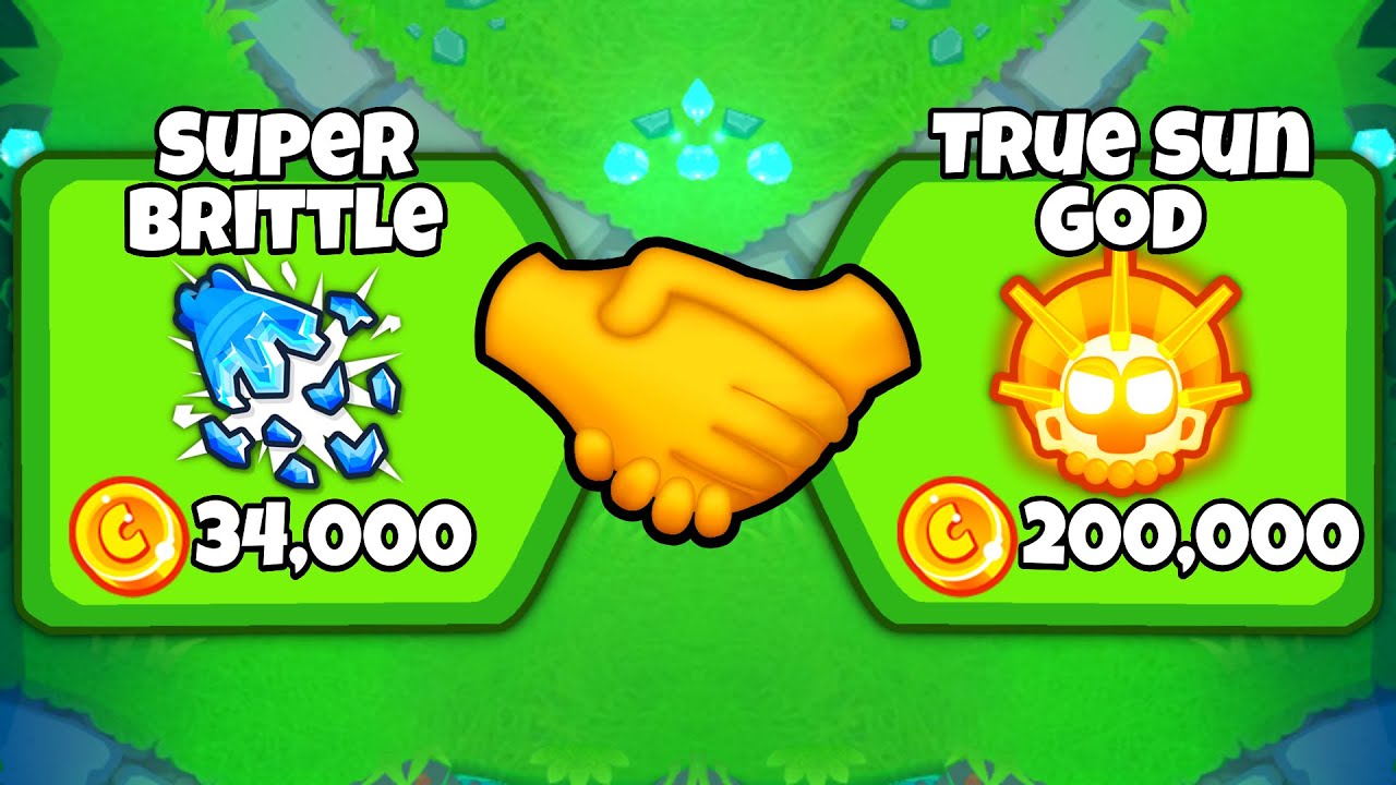 This SUPER GOD Tower Combination is BROKEN! (Bloons TD Battles 2)