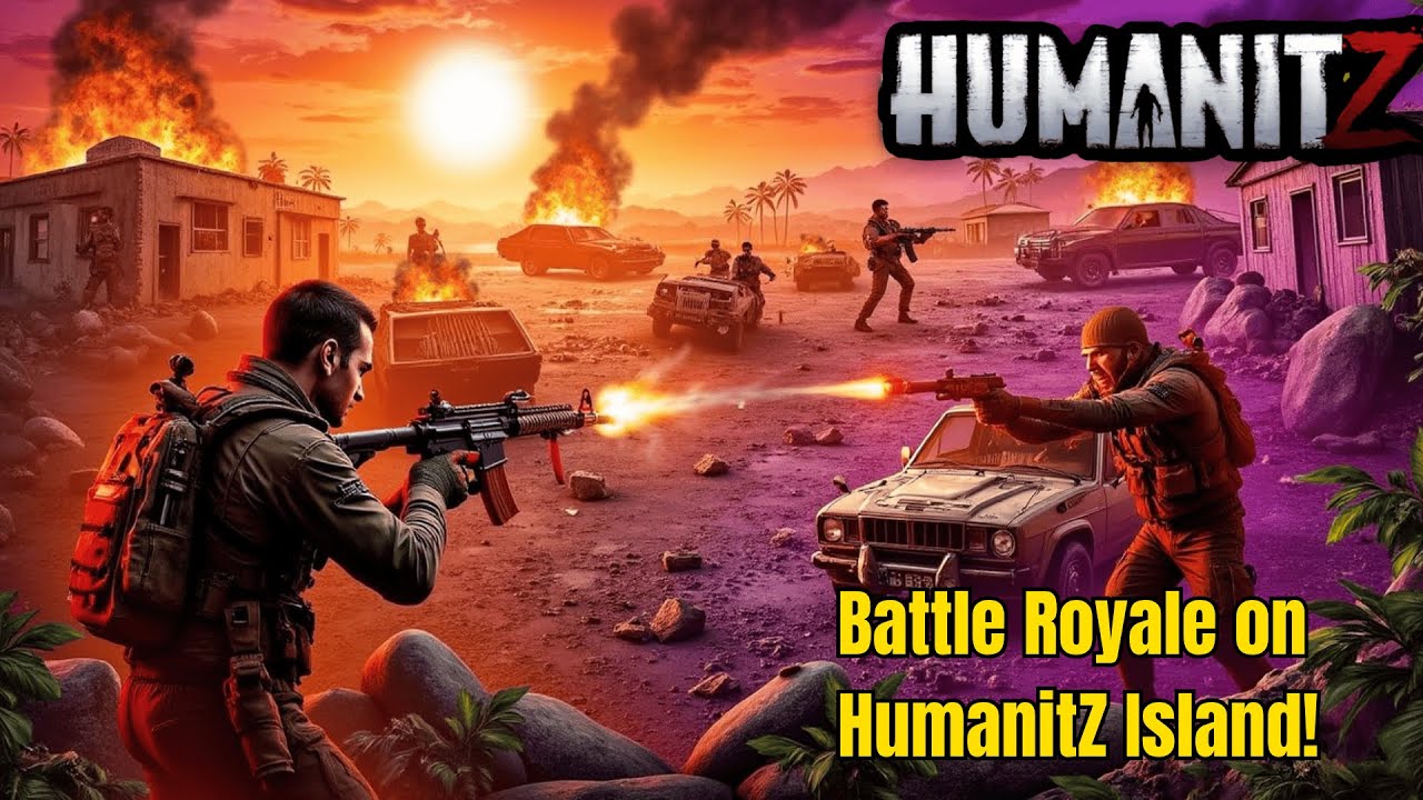 They Fought to the Last Breath on the Island! | HumanitZ Battle Royale